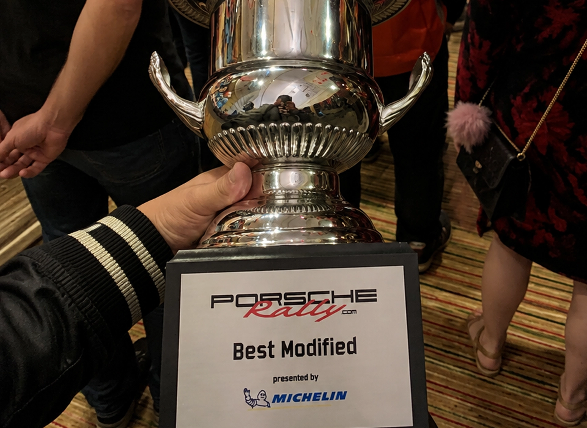 Porsche Rally Best Modified trophy