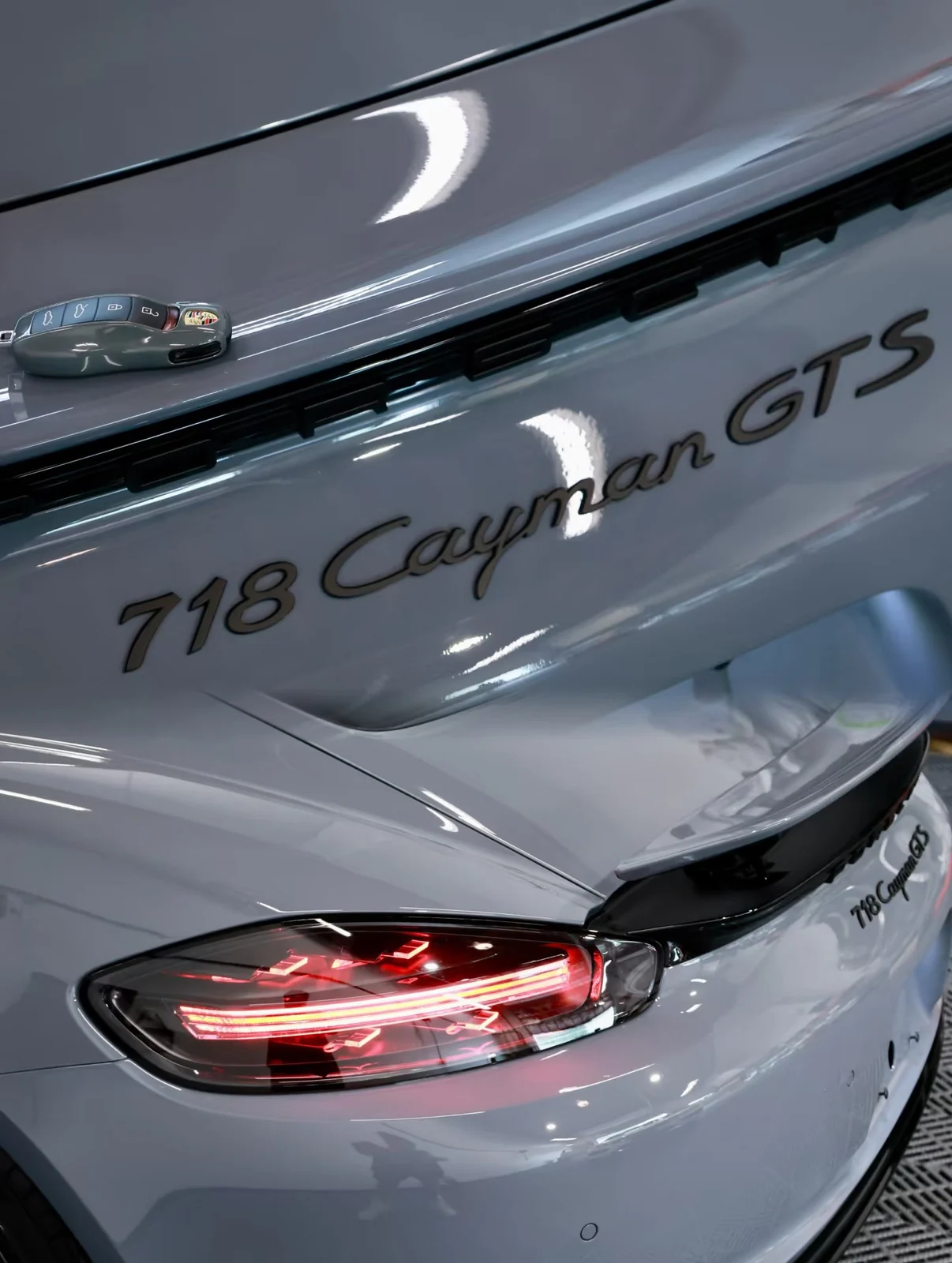 Porsche 718 Cayman GTS — Polish & protection